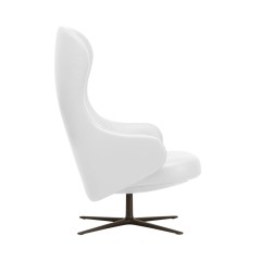 Kristalia-Dua-Relax-swivel-leather-armchair